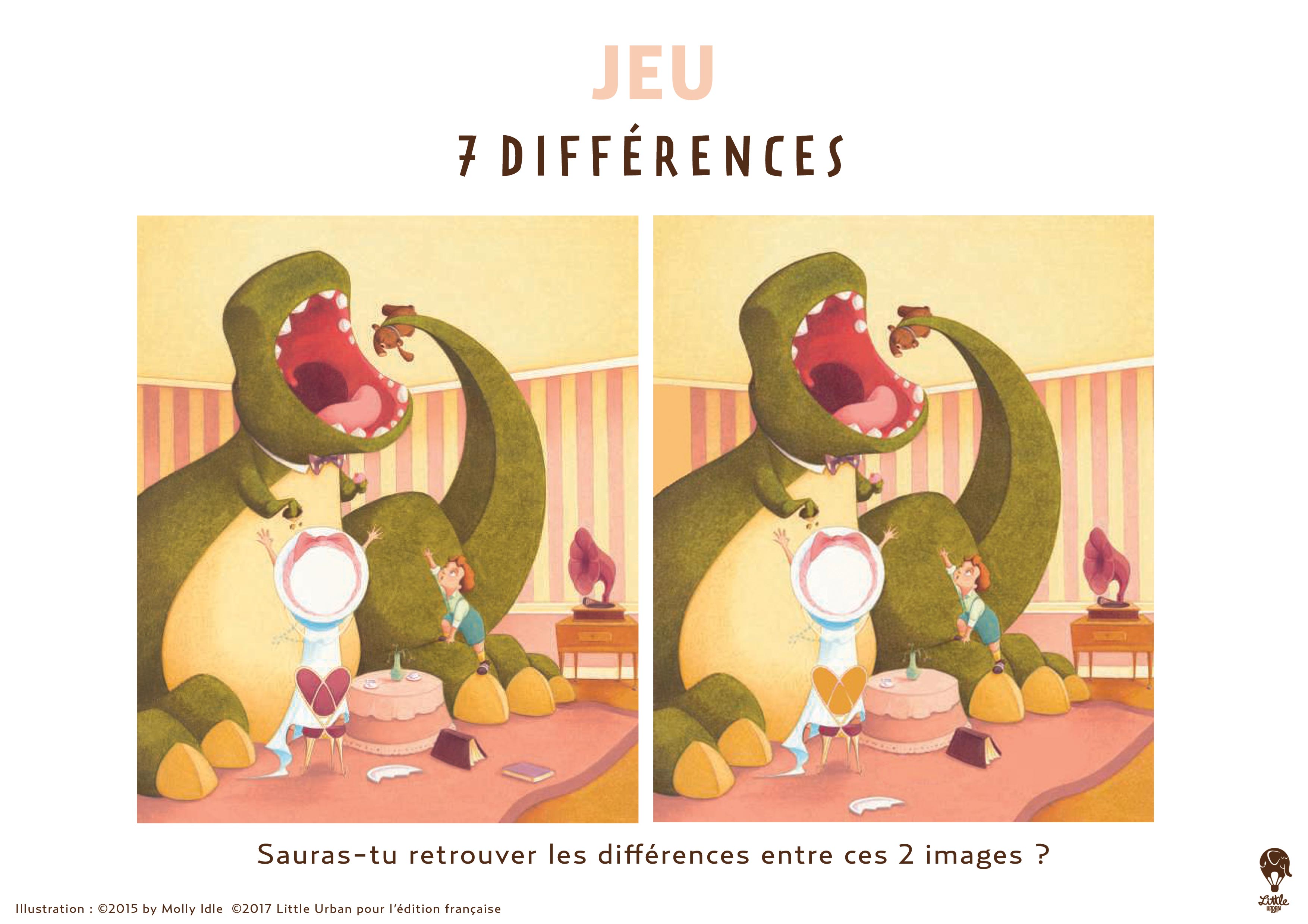 Jeu Des Différences à Imprimer Pour Adultes
