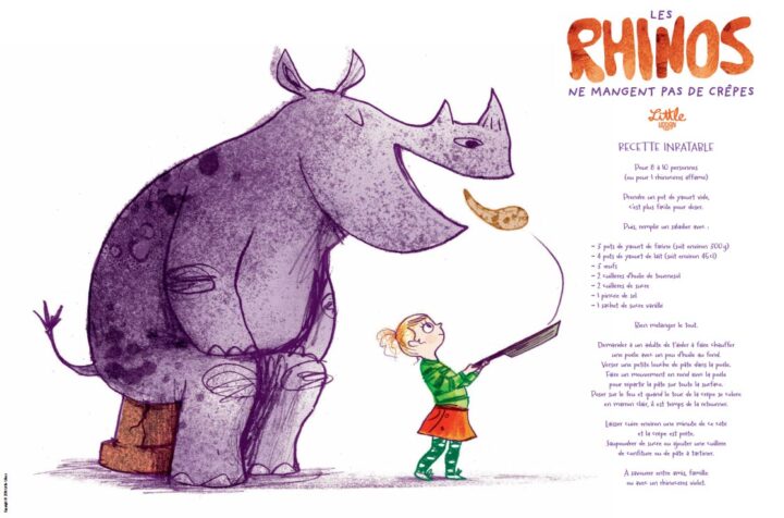 La recette de crêpes des rhinos !