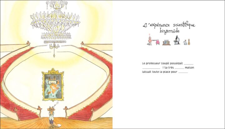 Professeur Goupil joue avec les mots !