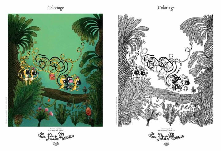 Coloriage – L’école des Petits Marsus