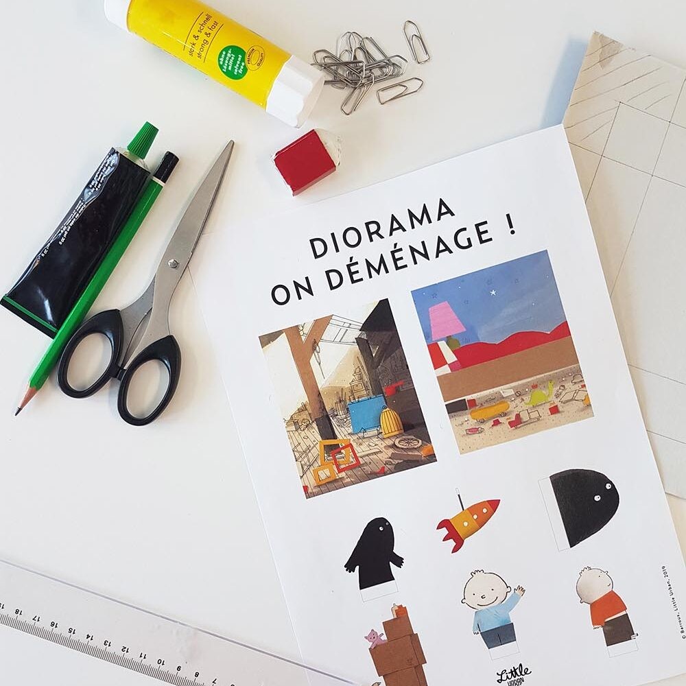 Diorama On déménage