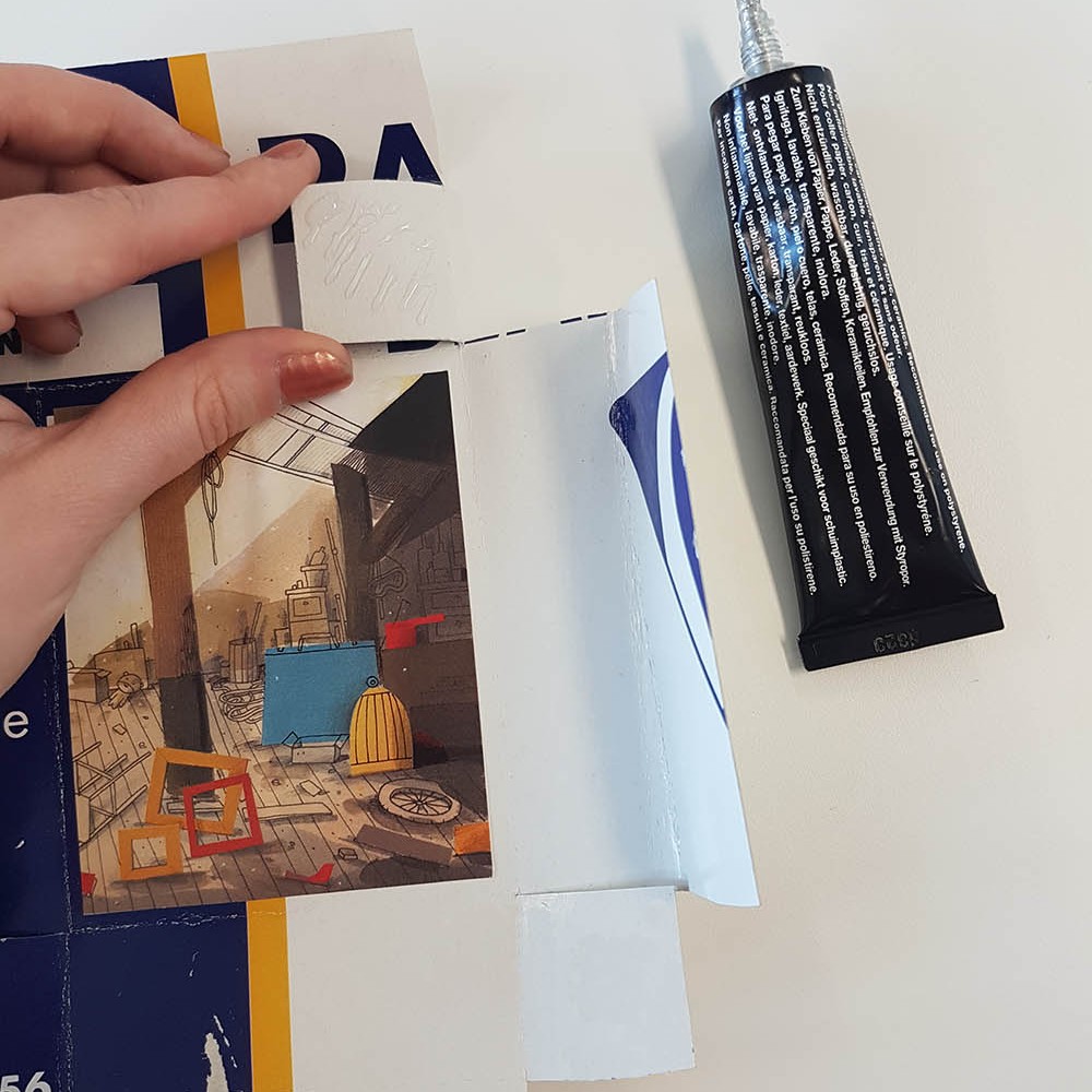Diorama On déménage