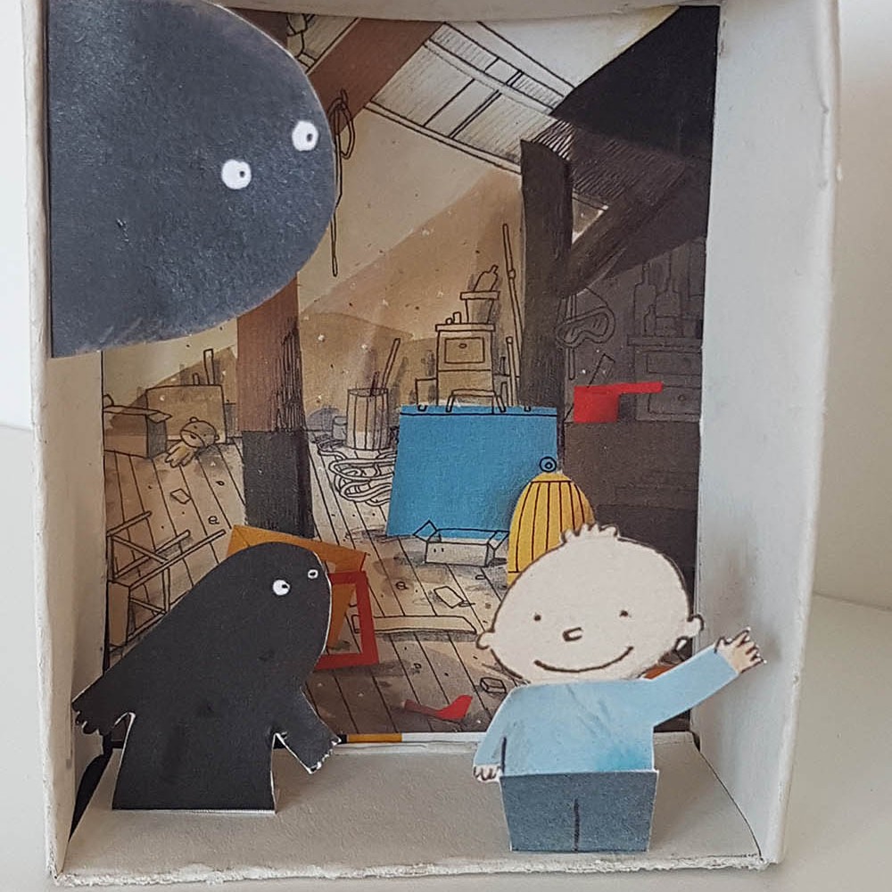 Diorama On déménage