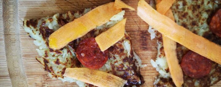 Recette – « Pizza patate »