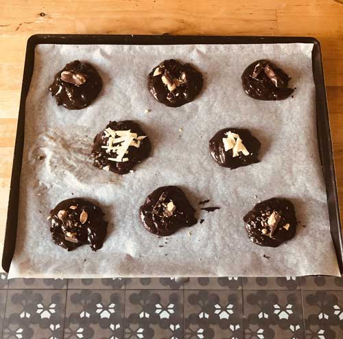 Recette – cookies tout chocolat