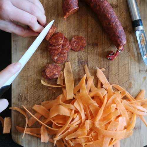 Recette – « Pizza patate »