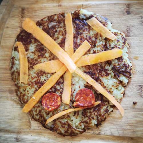 Recette – « Pizza patate »