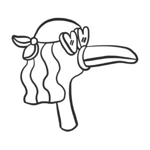 Tuto dessin – Dessiner un flamant rose