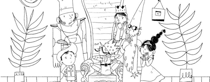 Coloriage – Le Roi Dagobert