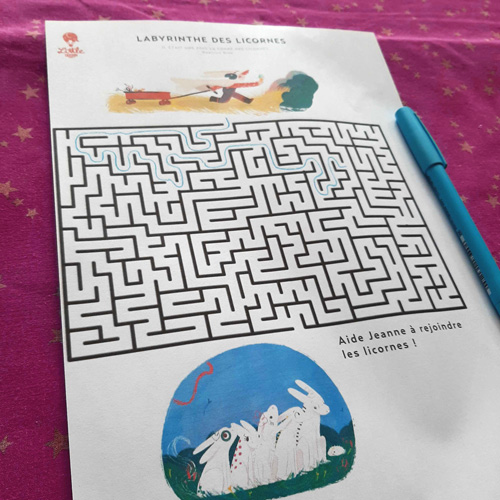 Labyrinthe La Corne des licornes