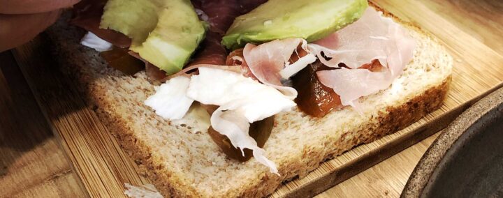 Recette – Le croque jambon / avocat