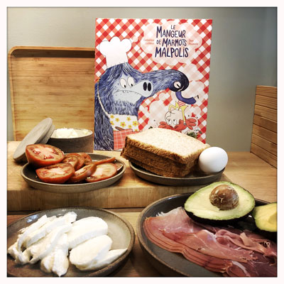 Recette – Le croque jambon / avocat