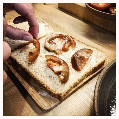 Recette – Le croque jambon / avocat
