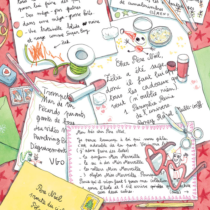 La lettre au Père Noël !