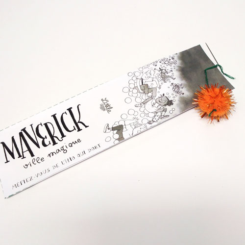 Marque-page Maverick, ville magique