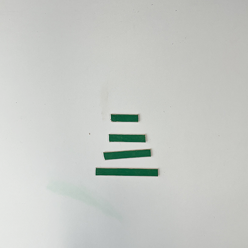 Fabrique ton sapin de Noël