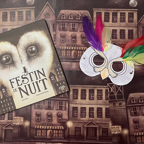 Fabrique ton masque de hibou