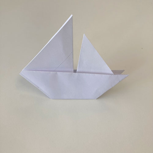 Fabrique ton bateau en papier