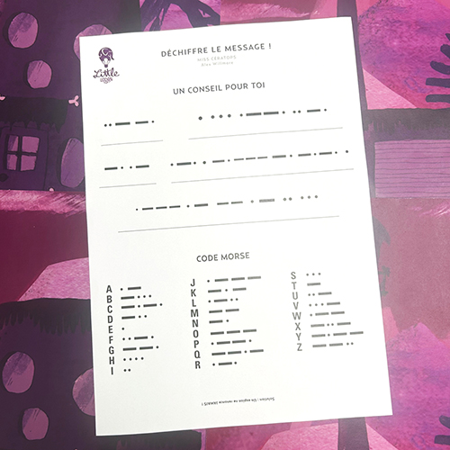 Le kit d&rsquo;espion selon Miss Cératops