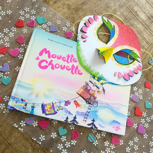 Fabrique ton masque de chouette
