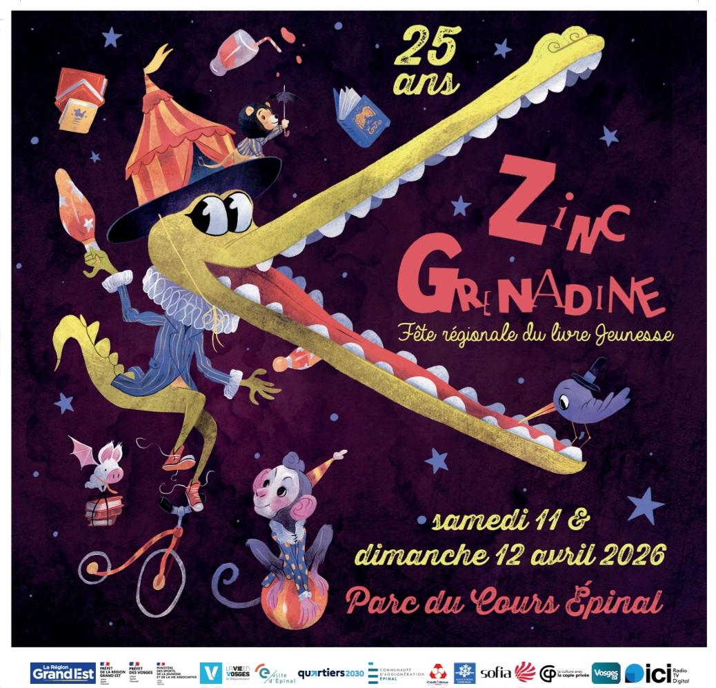 Clément Lefèvre en dédicace – Festival Zinc Grenadine (Épinal)