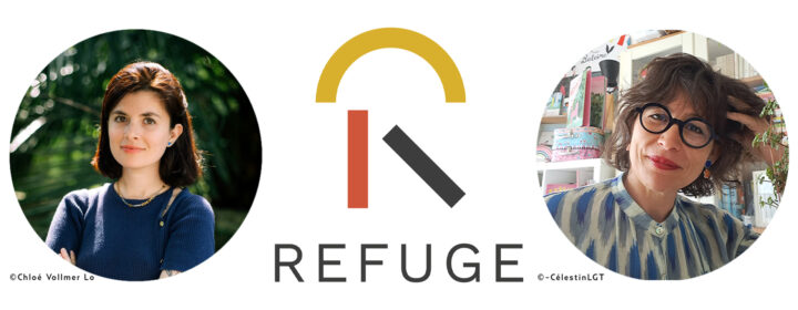 Sandra le guen et maurèen poignonnec en dédicace – librairie Refuge (Guichen)