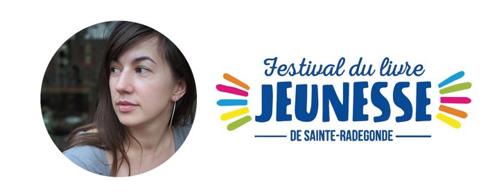 Camille Garoche en dédicace – Festival du livre jeunesse de Sainte-Radegonde