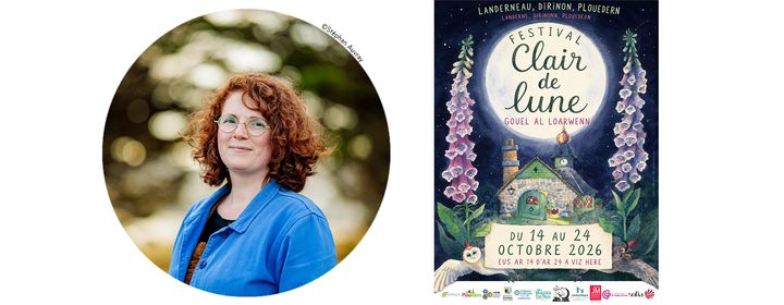 Anne Montel en dédicace – festival clair de lune