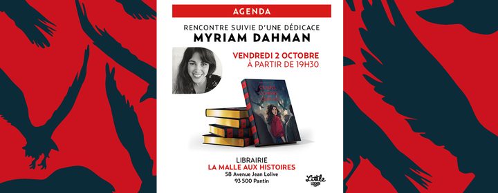 Myriam Dahman en dédicace – la malle aux histoires